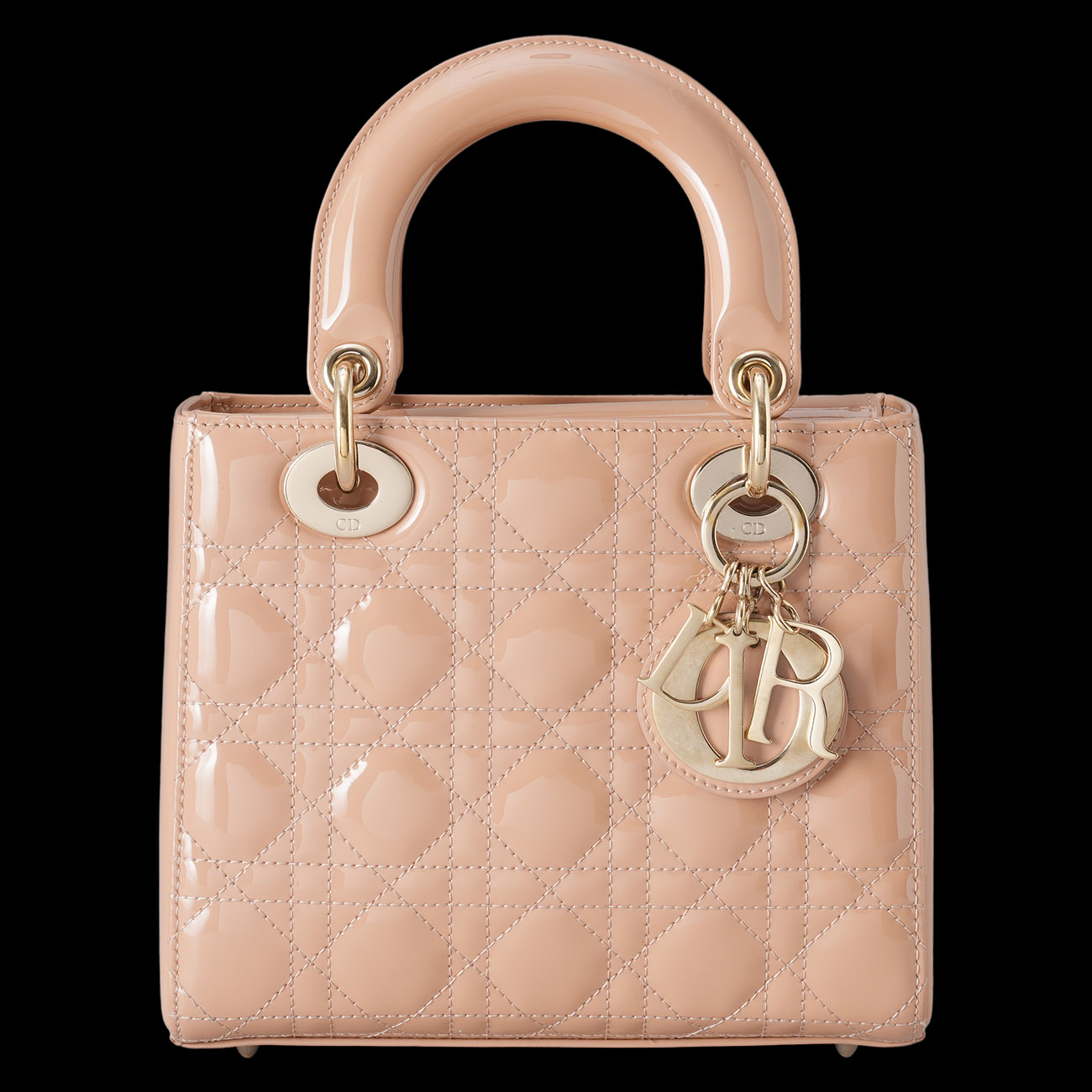 CHRISTIAN DIOR(USED)디올 페이던트 레이디백 스몰
